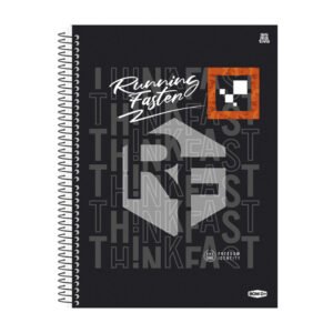 Caderno Universitario 160 Folhas BomD Masculino - Running Faster