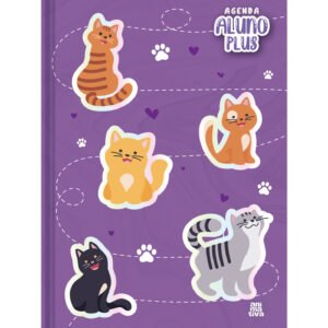 Agenda Escolar Aluno Plus - Roxo