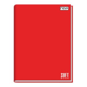 Caderno Brochura 80 Folhas Vermelho