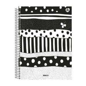 Caderno Universitario 80 Folhas BomD Feminino - Pintado