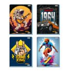 Caderno Brochura 96 Folhas Nova Mix Masculino