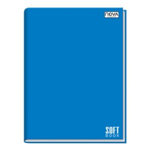 Caderno Brochura 80 Folhas Azul Nova