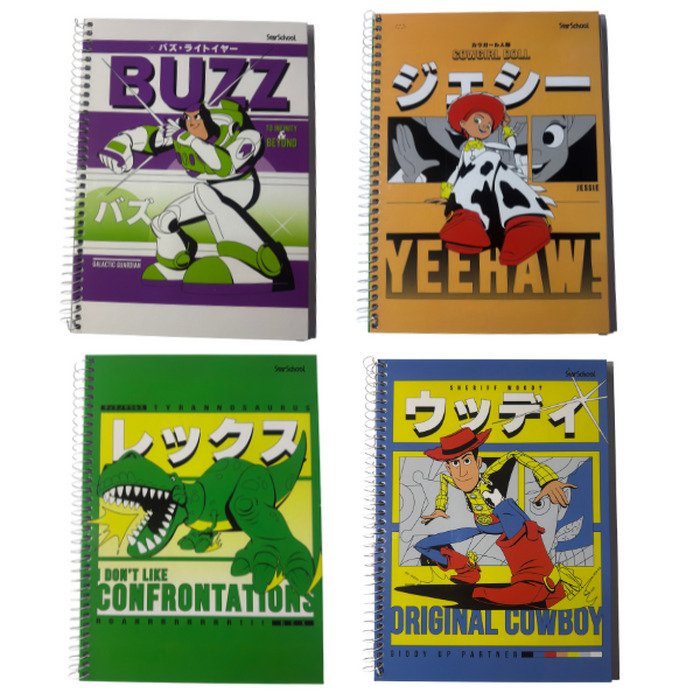 Caderno Universitário Toy Story 80 Folhas - StarSchool