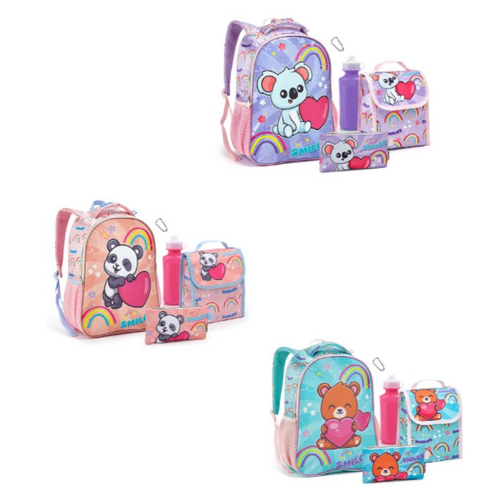 Mochila Kit Seanite MI42101 Feminina