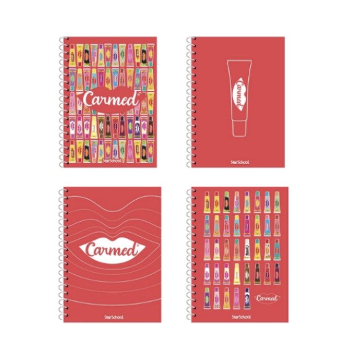 Caderno Universitário Carmed 80 Folhas - StarSchool