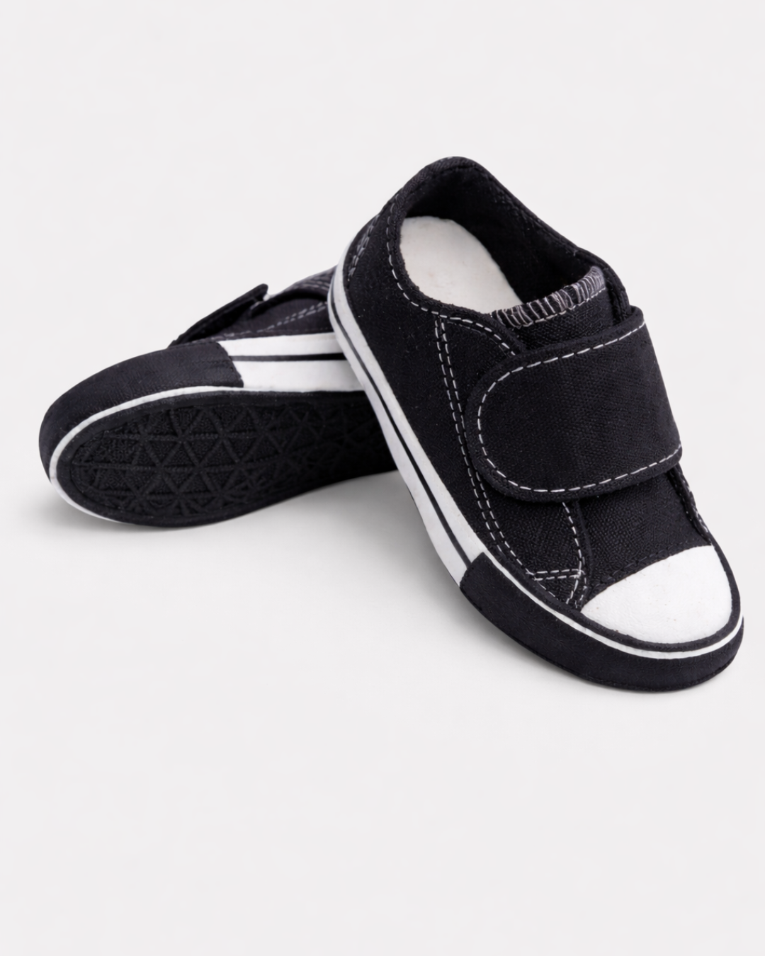 Tênis Escolar SP Velcro Preto